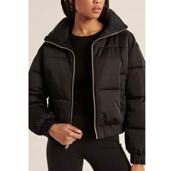 Abercrombie & Fitch Jacket Women’s XXS Ultra Mini Puffer - Picture 4 of 9